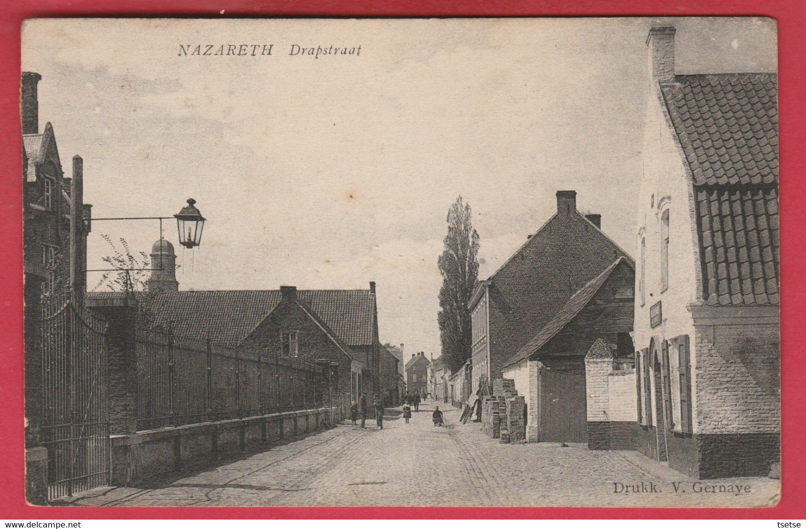 Nazareth - Drapstraat - 1911  ( Verso Zien  ) - Nazareth