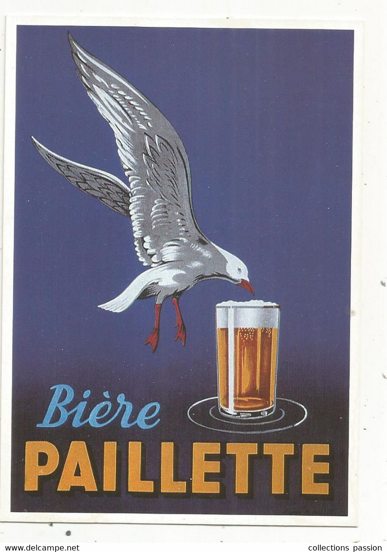 Cp, Publicité , BIERE PAILLETTE, Collection Alinand , Le Havre , Vierge - Werbepostkarten