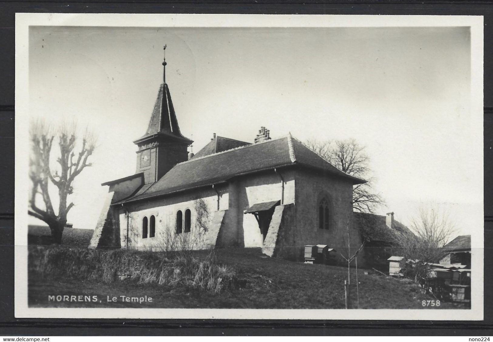 Carte P De 1929 ( Morrens / Le Temple ) - Morrens