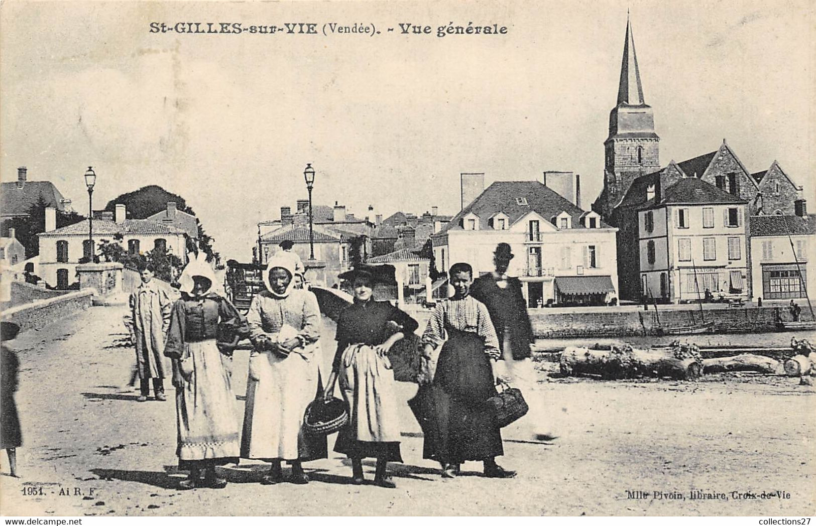 85-SAINT-GILLES-CROIX-DE-VIE-  VUE GENERALE - Saint Gilles Croix De Vie