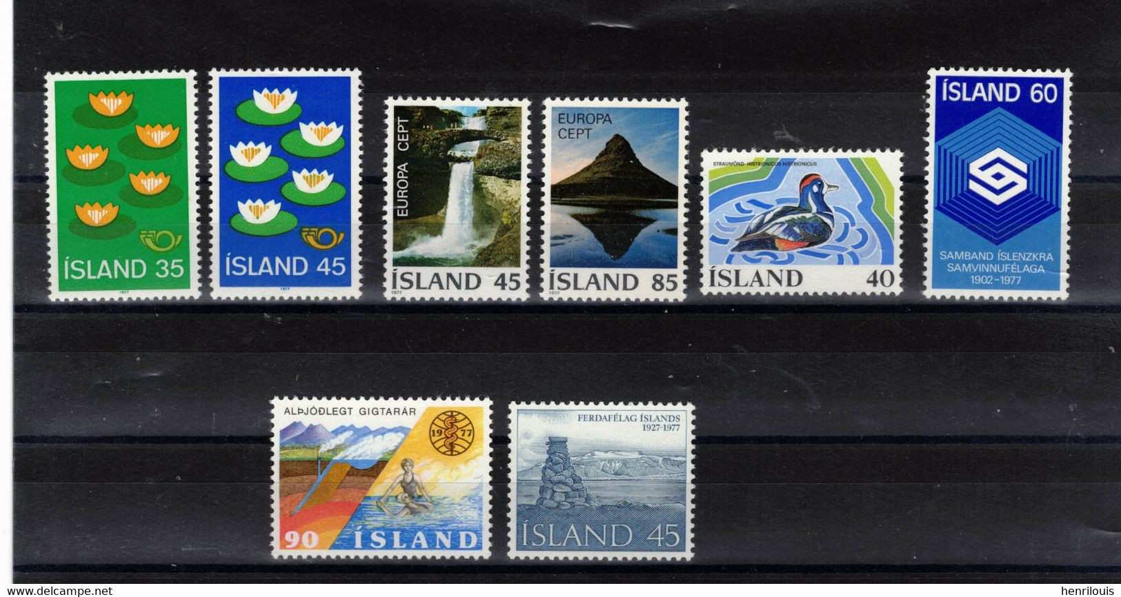 ISLANDE   Timbres Neufs ** De 1977  ( Ref 5761 ) - Full Years