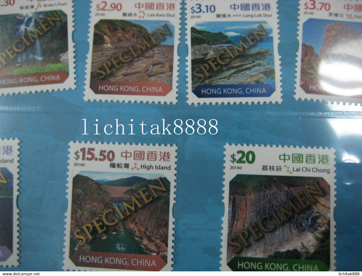 Hong Kong 2014 Definitive Stamps SPECIMEN SET In PACK - Andere & Zonder Classificatie