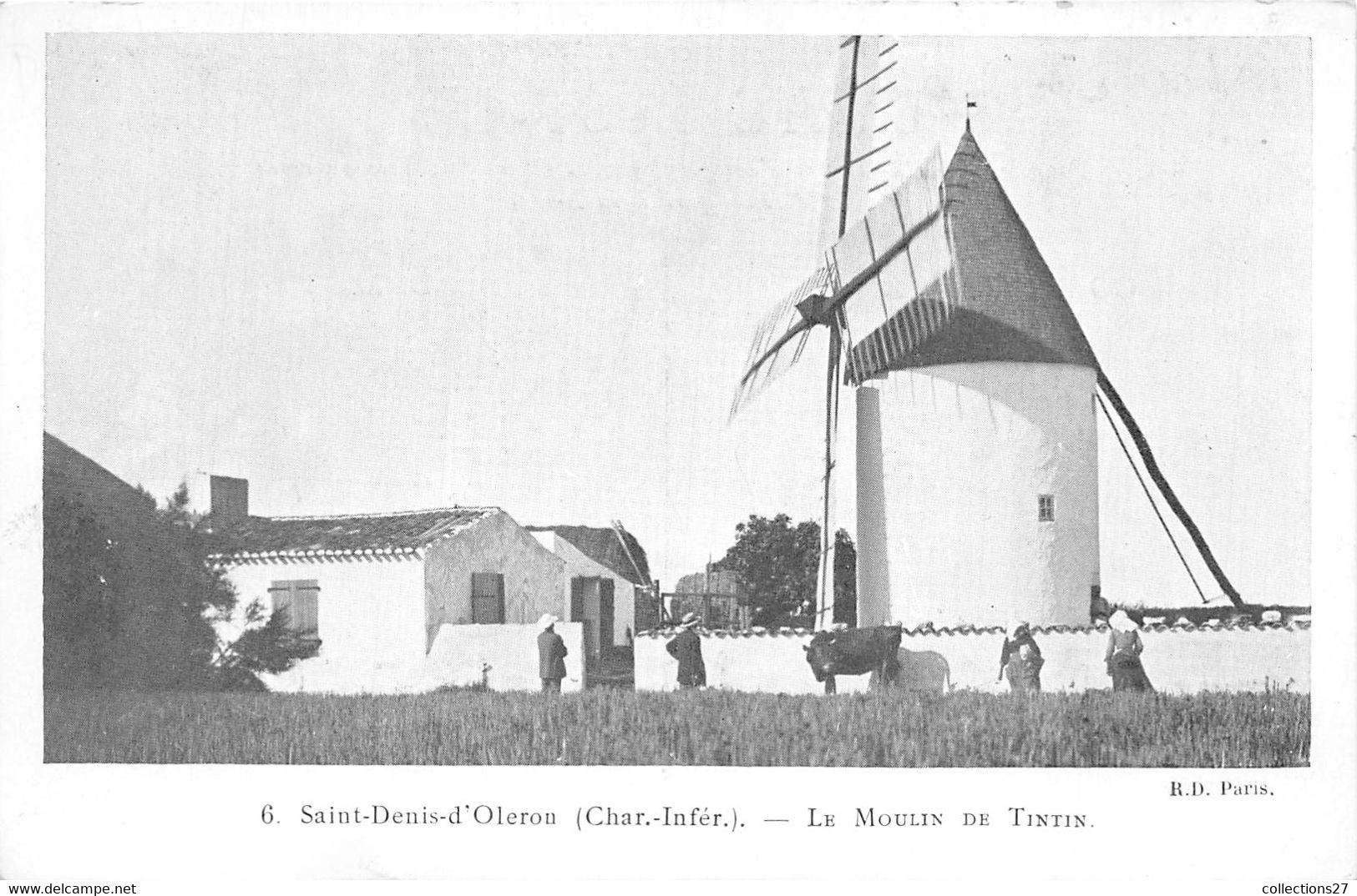 17-ILE D'OLERON-SAINT-DENIS- LE MOULIN DE TINTIN - Ile D'Oléron