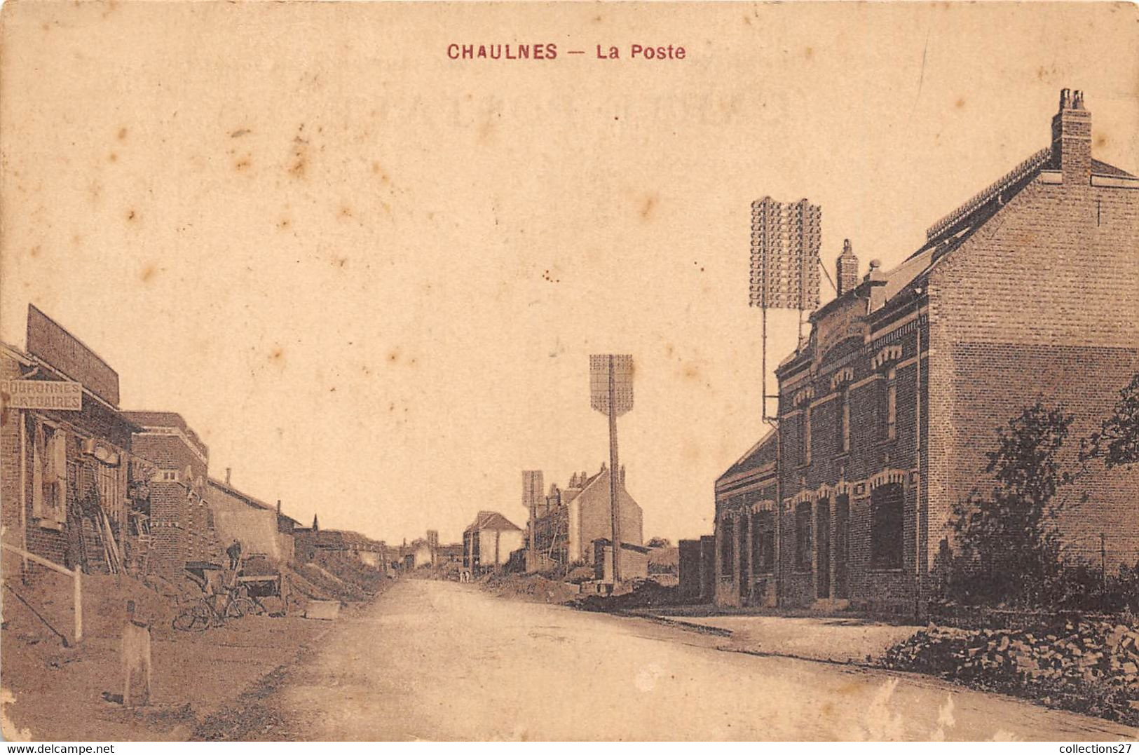 80-CHAULNES- LA POSTE - Chaulnes