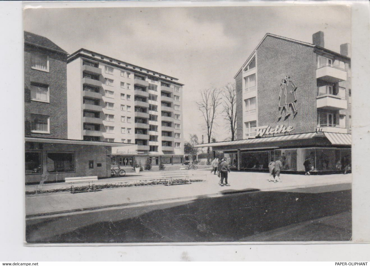 2200 ELMSHORN, Holstenplatz, Fa. Wiethe, 50er Jahre - Elmshorn