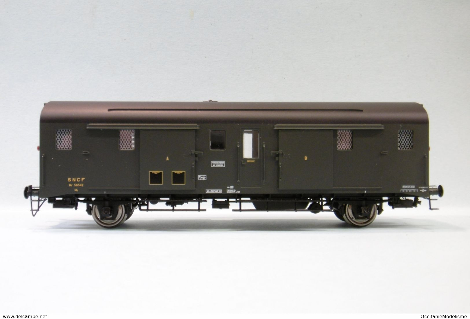 REE - FOURGON DEV 52 SNCF Sud-Est Ep. III Réf. VB-339 Neuf NBO HO 1/87 - Scompartimento Viaggiatori