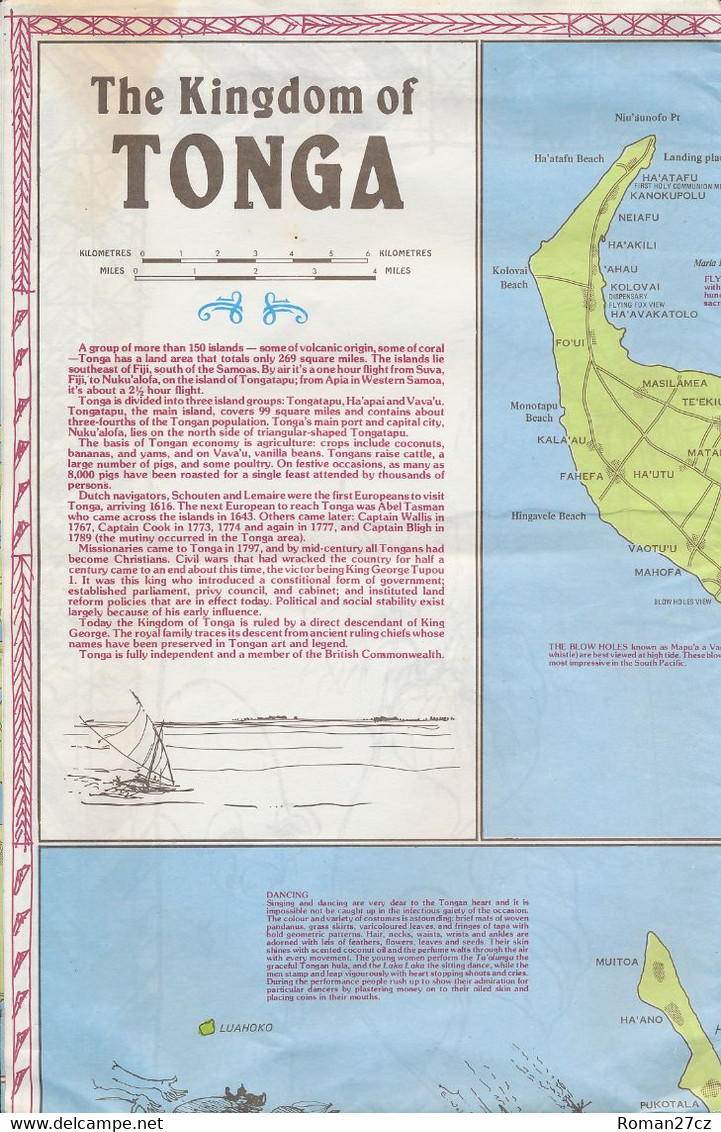 Map Of Tonga - Vita Quotidiana