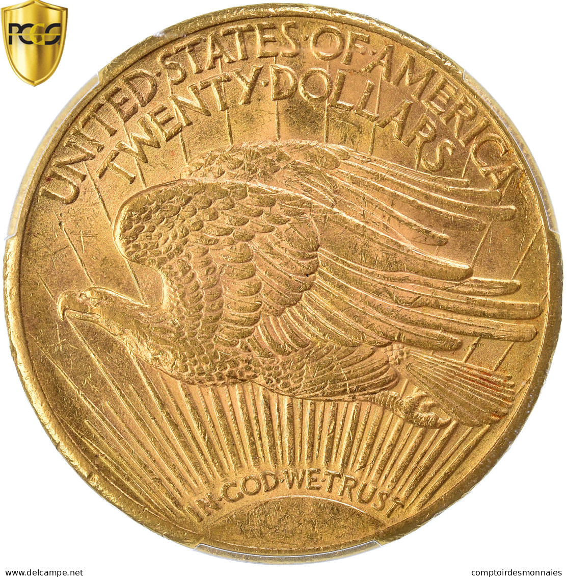États-Unis, 20 Dollars, Saint-Gaudens, 1924, Philadelphie, Or, PCGS, MS63 - 20$ - Double Eagle - 1907-1933: Saint-Gaudens