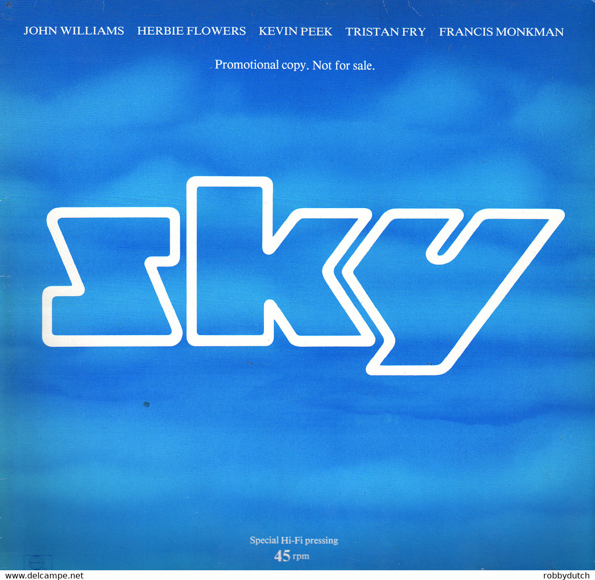 * 12" EP *  SKY - SPECIAL HI-FI PROMO SAMPLER (Holland 1980) - 45 T - Maxi-Single