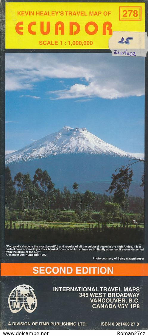 2 Maps Of Ecuador (mainland + Galapagos) - Práctico