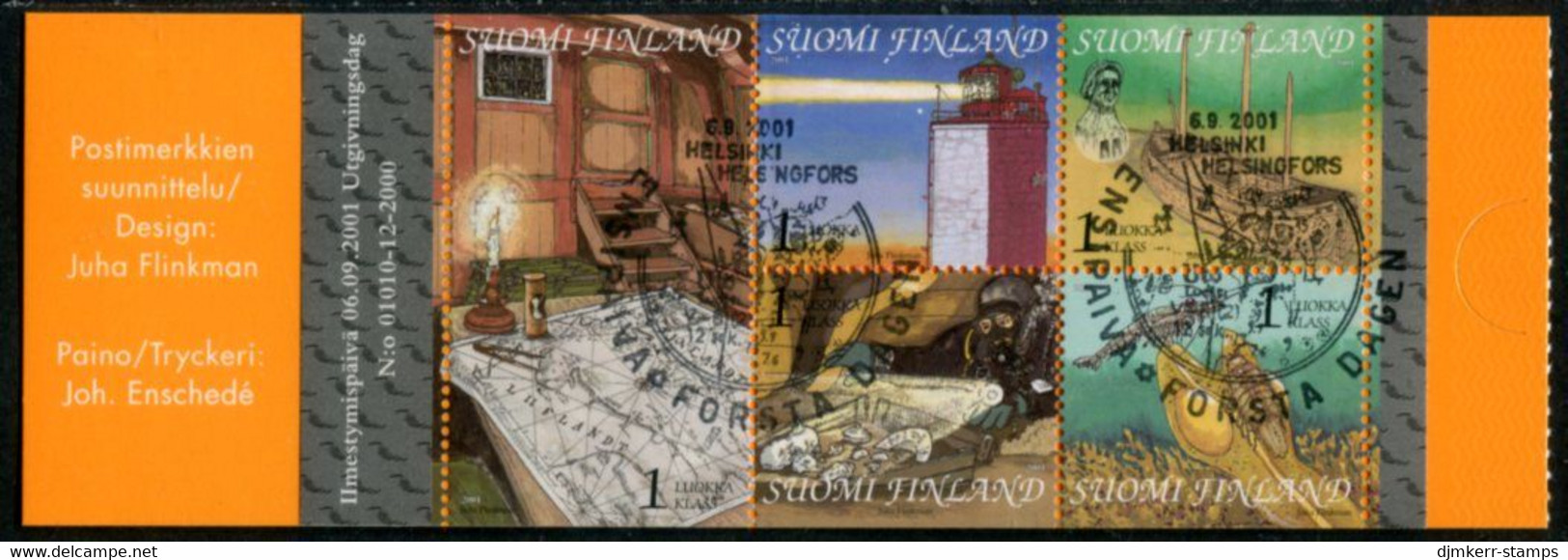 FINLAND 2001 Gulf Of Finland I Used.  Michel  1577-81 - Used Stamps