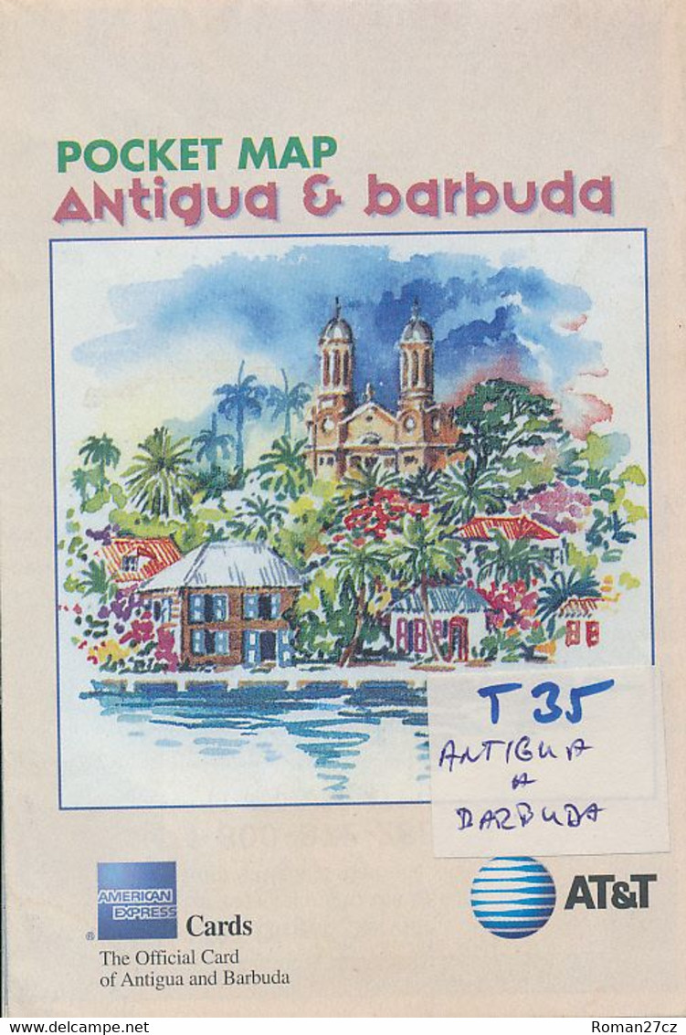 4 Maps Of Antigua And Barbuda - Vita Quotidiana