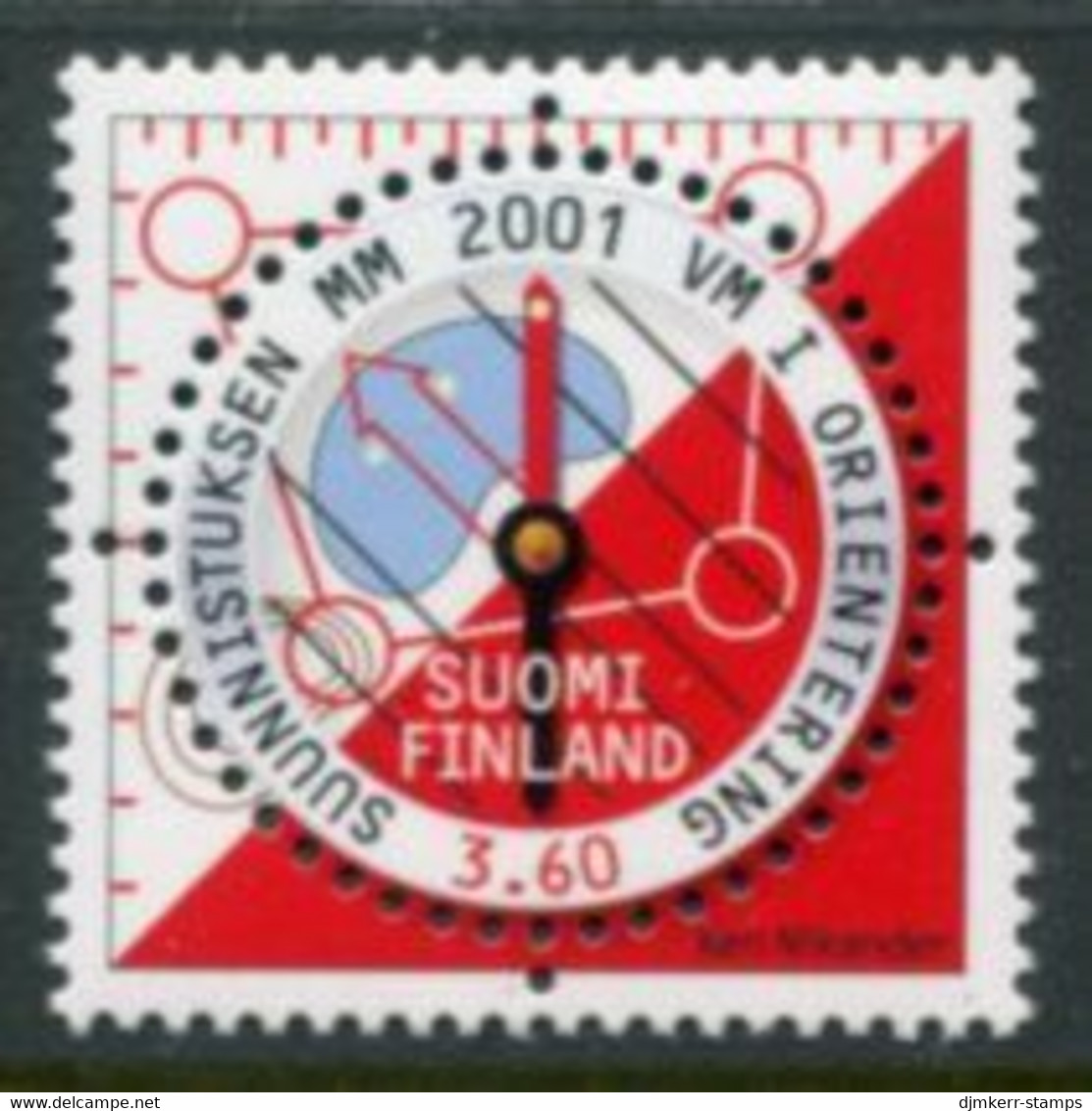 FINLAND 2001 Orienteering World Championship MNH / **.  Michel  1574 - Nuevos