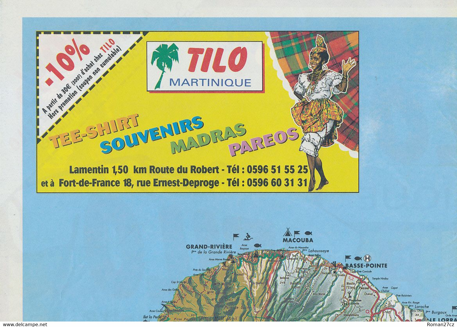 3 Maps Of Martinique - Practical