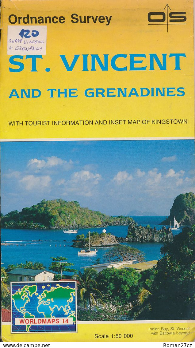 2 Maps Of St. Vincent And Grenadines - Práctico