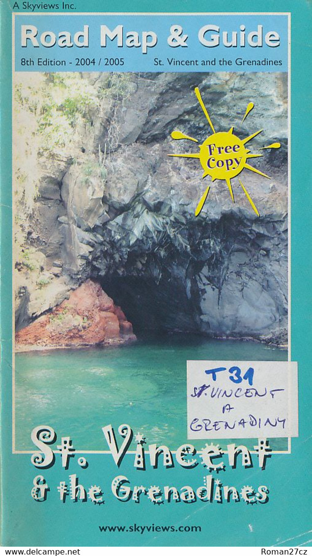 2 Maps Of St. Vincent And Grenadines - Vita Quotidiana