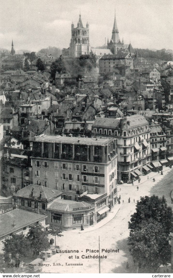 SUISSE,SWITZERLAND,SWISS, HELVETIA,SCHWEIZ,SVIZZERA ,VAUD,LAUSANNE,LOSANNA,1900,CAFE,BRASSERIE DU SIECLE - Lausanne