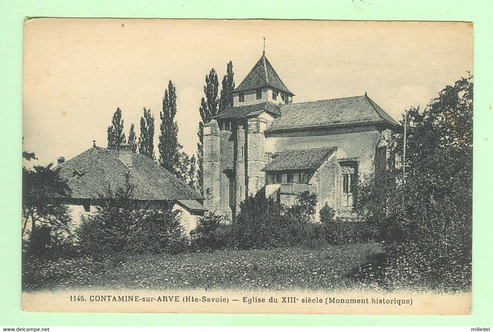 T1218 - CONTAMINE SUR ARVE - Eglise Du XIIIe Siècle - Contamine-sur-Arve