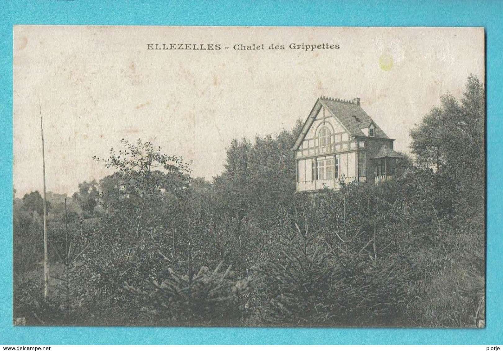 * Ellezelles (Hainaut - La Wallonie) * (Phototypie E. Desaix - Coll La Belgique Historique) Chalet Des Grippettes, Old - Ellezelles