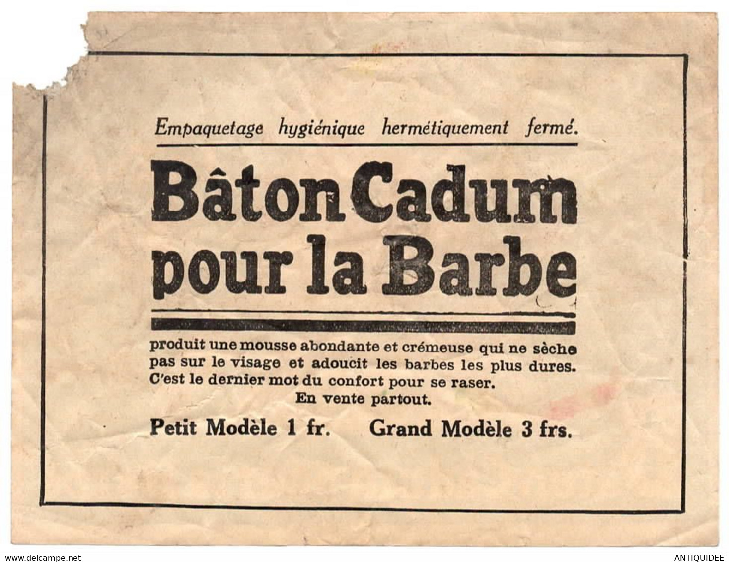 CADUM - Bâton Cadum Pour La Barbe - - Prodotti Di Bellezza