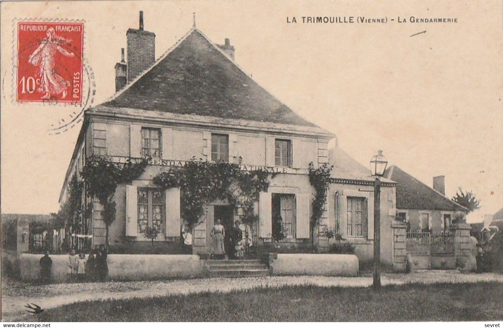 La TRIMOUILLE. - La Gendarmerie - La Trimouille