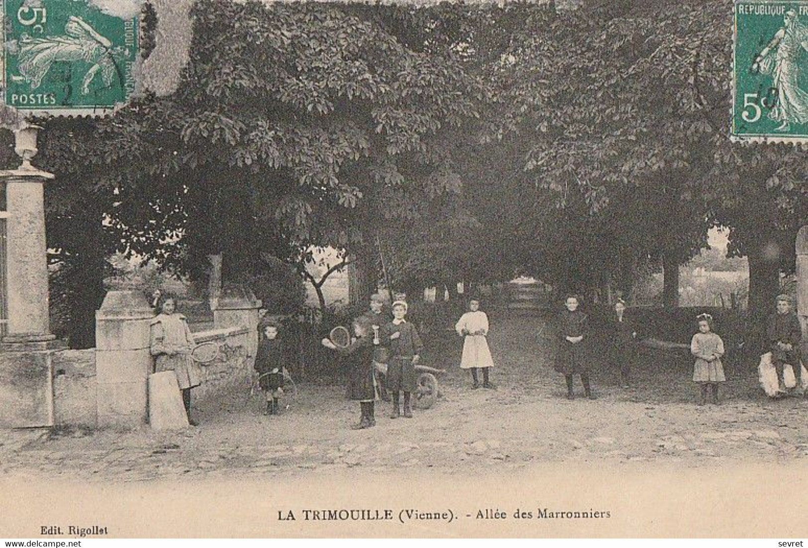 La TRIMOUILLE. - Allée Des Marronniers - La Trimouille