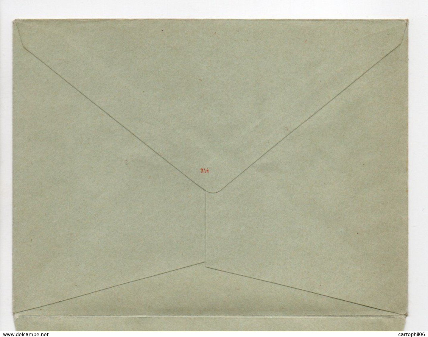 - ENVELOPPE / ENTIER POSTAL N° 125-E2 Neuf - 15 C. Vermillon Type Mouchon Retouché + TAXE RÉDUITE - Date 314 - Cote 12 € - Postales Tipos Y (antes De 1995)