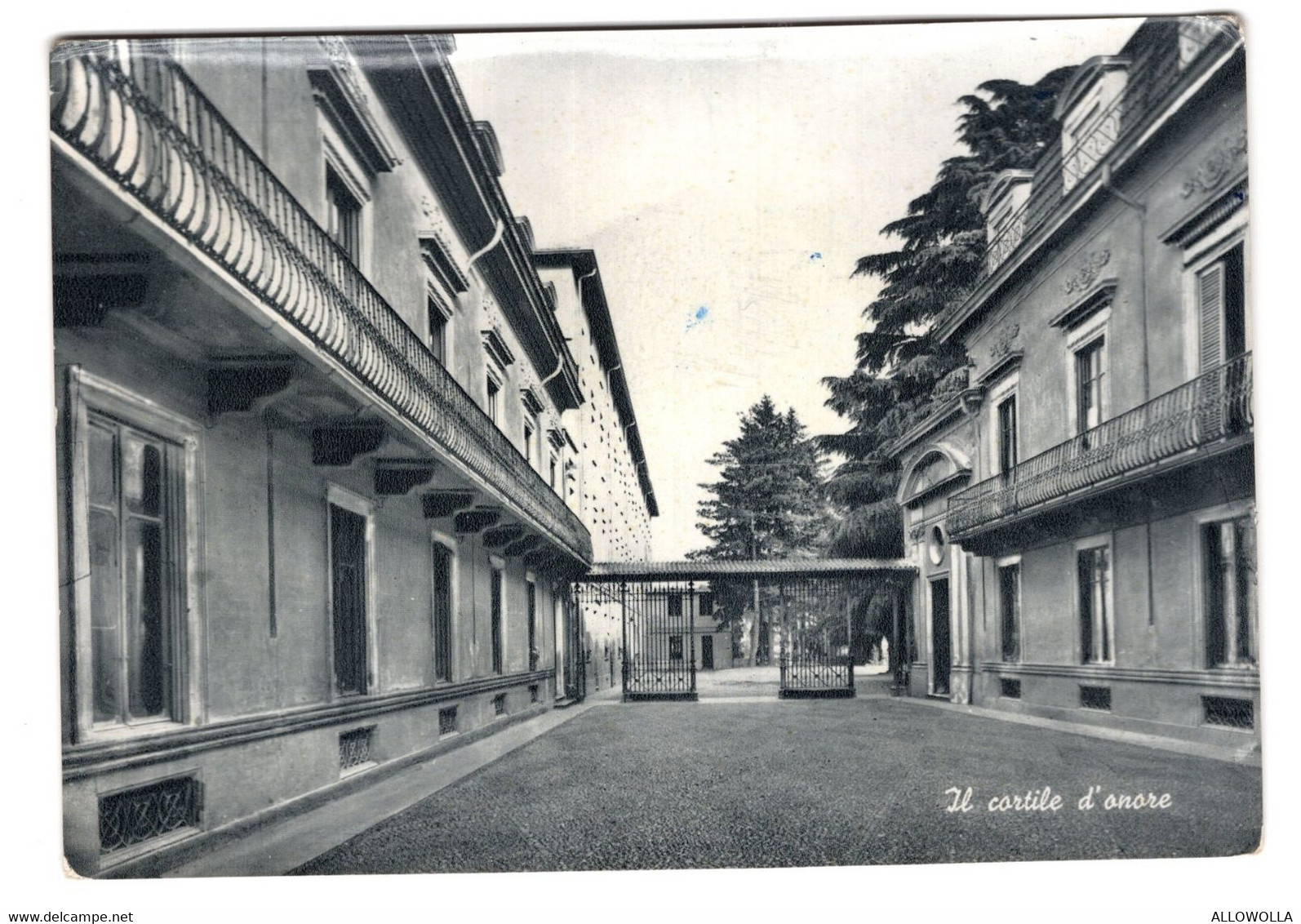 16531 "COLLEGIO SCUOLA S. GIUSEPPE-RIVOLI-IL CORTILE D'ONORE"-VERA FOTO-CART. POST. SPED.1963 - Rivoli