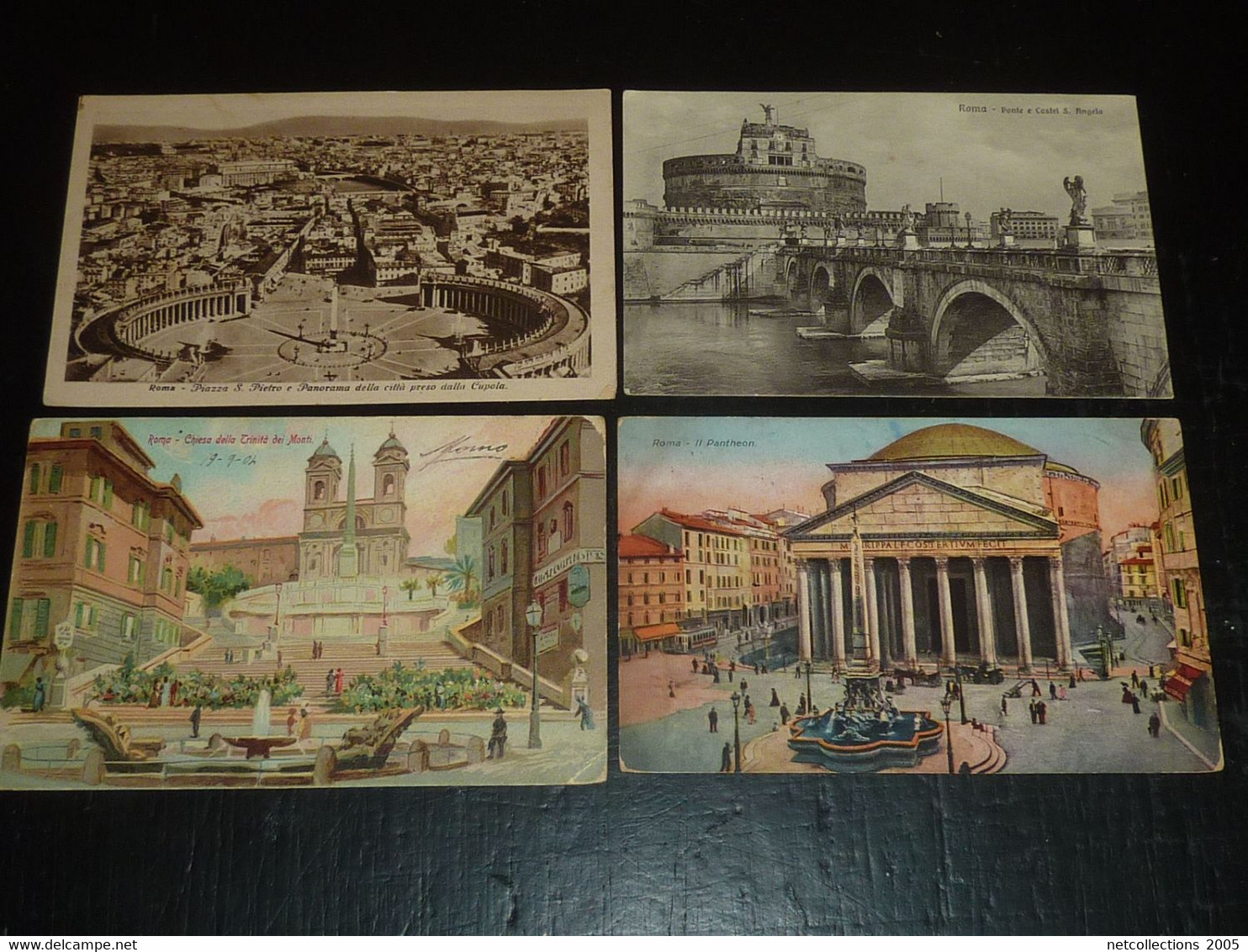 ROMA ROME LOT DE 9 CARTES - ITALIA ITALIE (C.B) - Verzamelingen