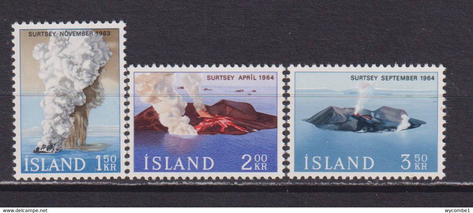 ICELAND - 1985 Surtsey Set Never Hinged Mint - Ungebraucht