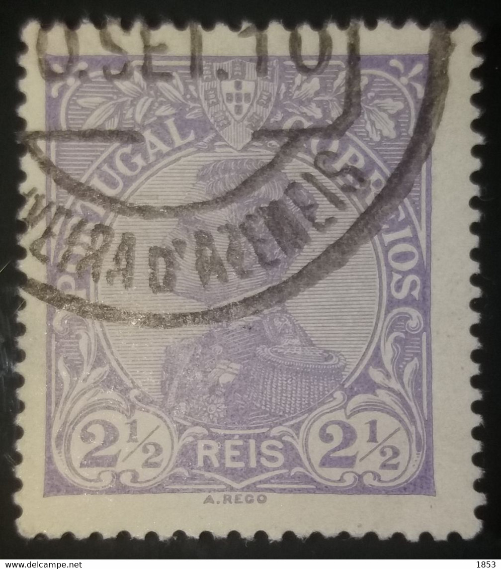 D.MANUEL II - MARCOFILIA - OLIVEIRA DE AZEMÉIS - Used Stamps