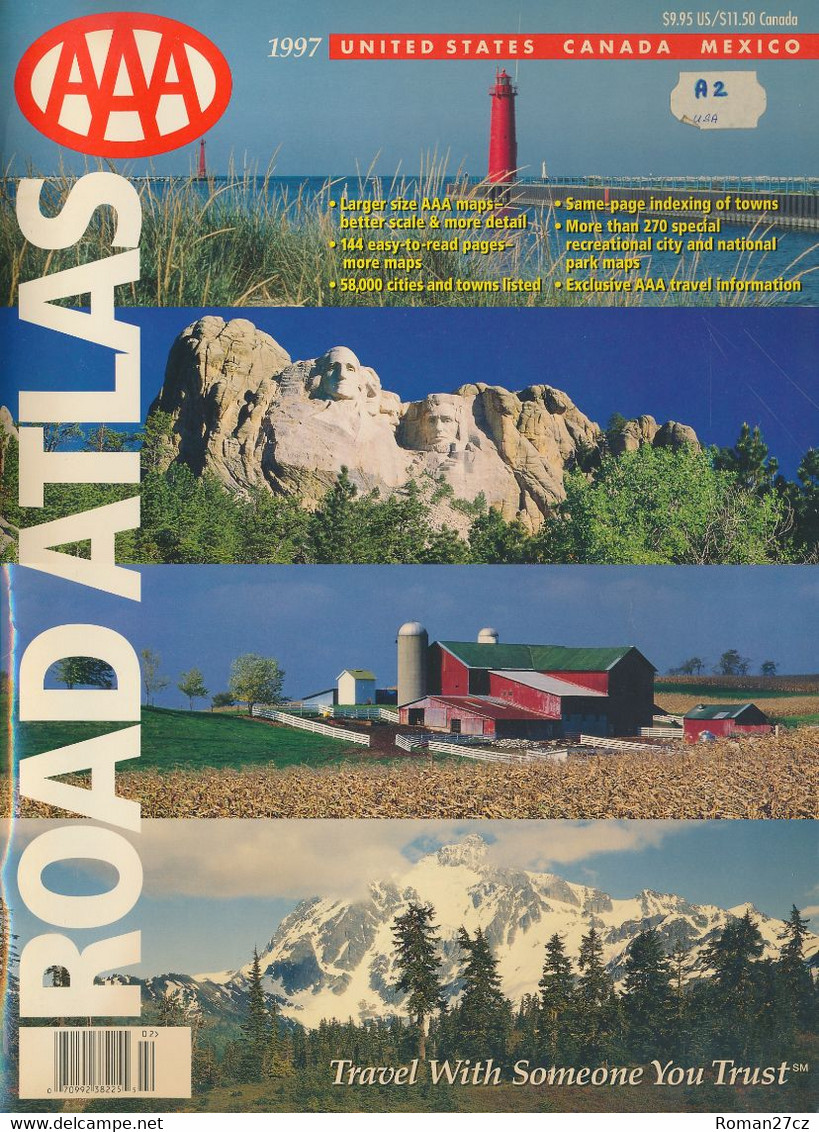 Road Atlas Of USA, Canada And Mexico - Practical