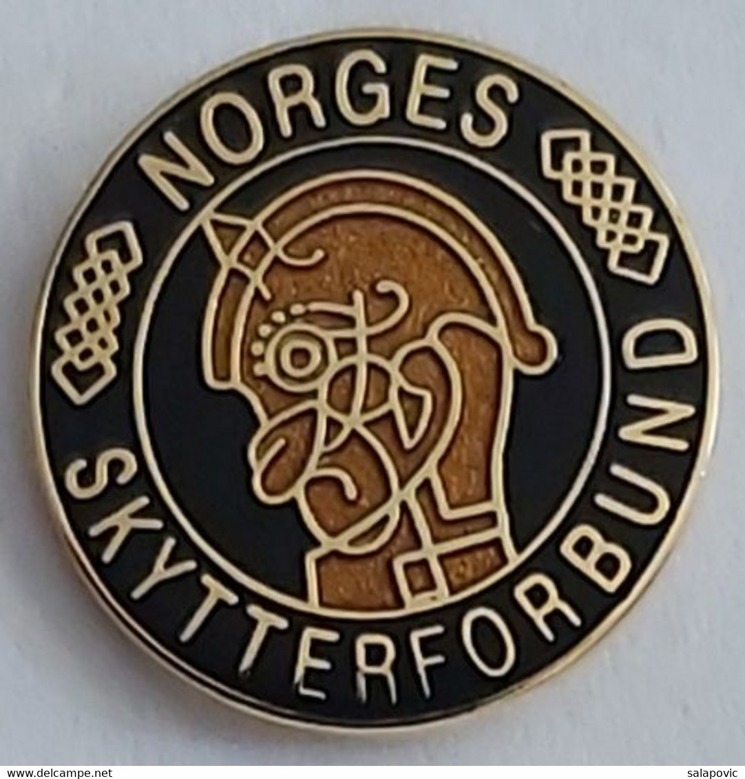 Norges Skytterforbund Norway Shooting Federation Association Union Archery PIN A7/5 A9/1 - Bogenschiessen