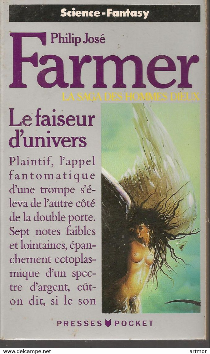 P.J  FARMER - LE FAISEUR D'UNIVERS - PRESSES POCKET N° 5140 -REED 1990 - Presses Pocket