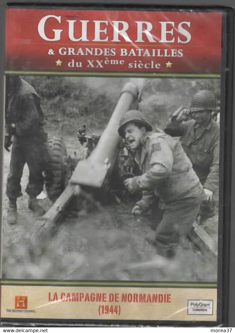 LA CAMPAGNE DE NORMANDIE    1944      GUERRES ET GRANDES BATAILLES Du XXème Siècle    C16 - Documentaires