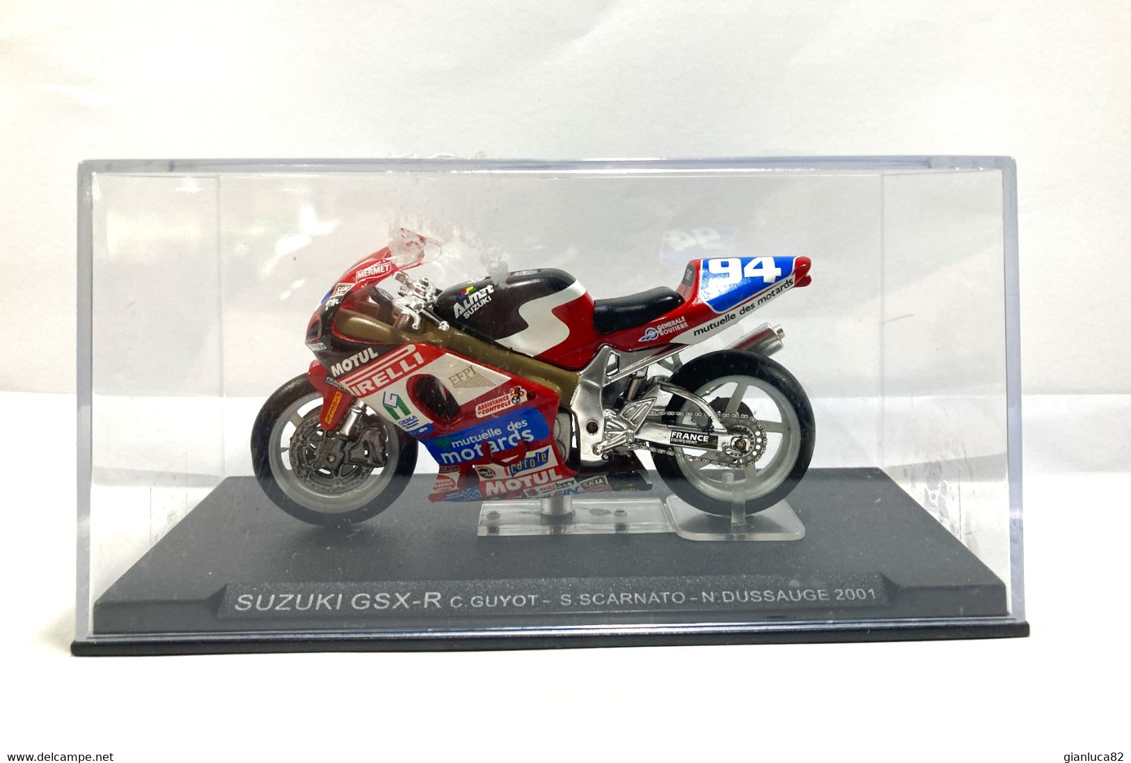 De Agostini Grandi Moto Da Corsa Suzuki GSX-R Guyot-Scarnato-Dussauge 2001 Protone KR Jeremy McWilliams 2003 Mod13 - Motorräder