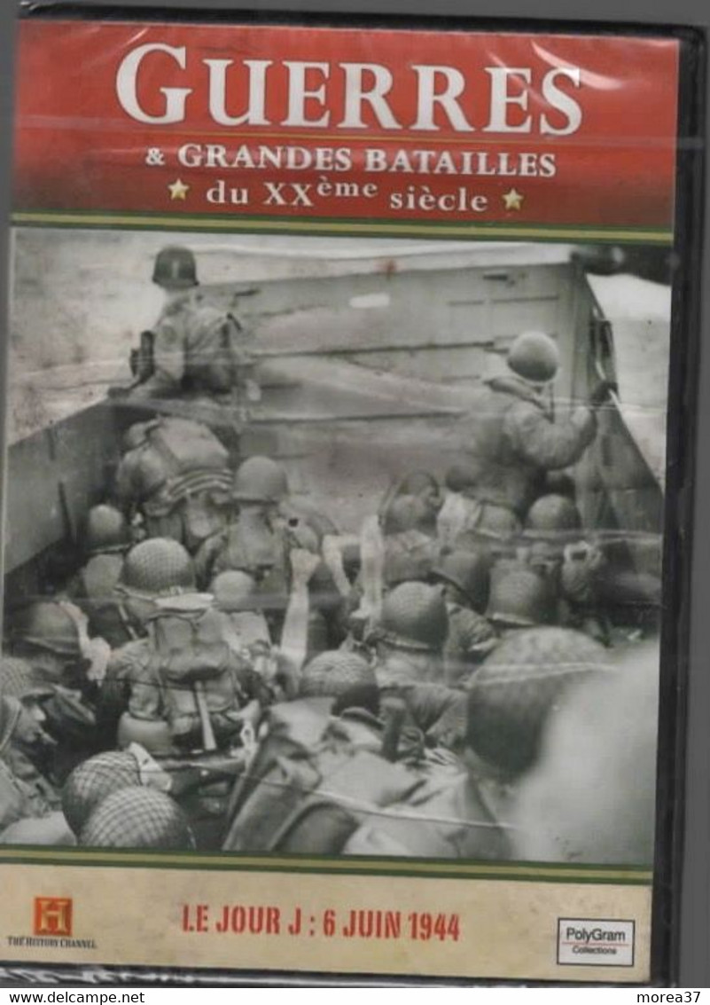 LE JOUR J : 6 JUIN 1944        GUERRES ET GRANDES BATAILLES Du XXème Siècle   C16 - Dokumentarfilme