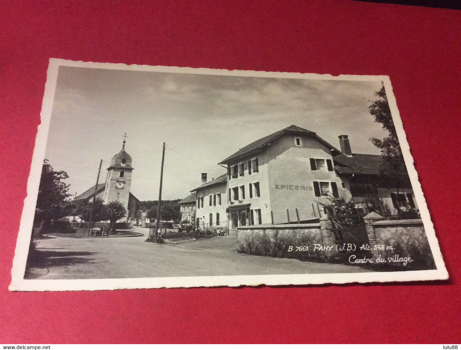 ⭕️ FAHY. Centre Du Village. Épicerie   Éditeur. Daucourt - Fahy