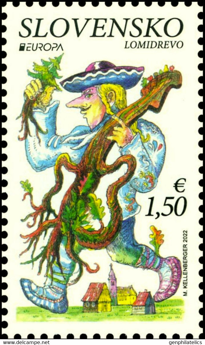 Europa CEPT 2022 SLOVAKIA Stories And Myths - Fine Stamp MNH - Unused Stamps