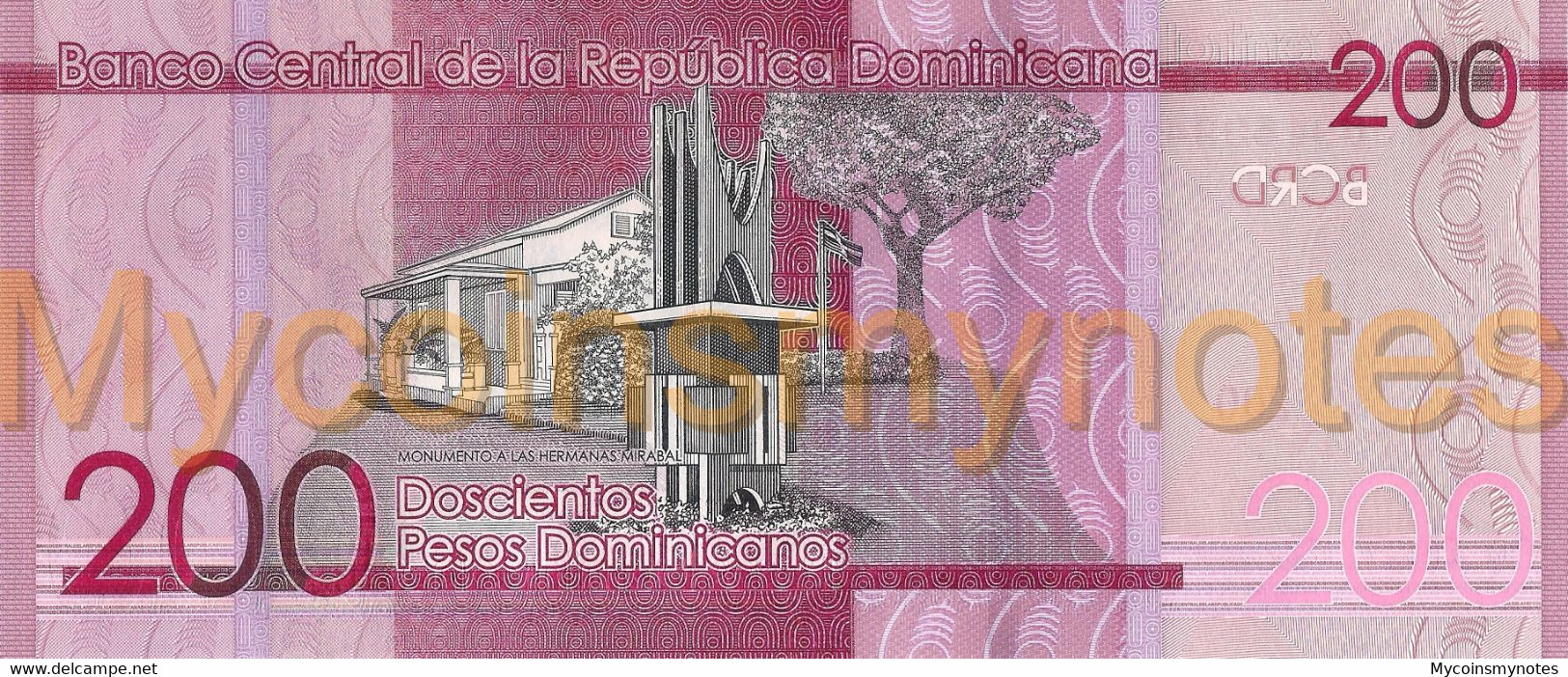 DOMINICAN REPUBLIC 200 Pesos, 2020 (2022), Pick New, (Not Yet In Catalogo, UNC - Dominicaine