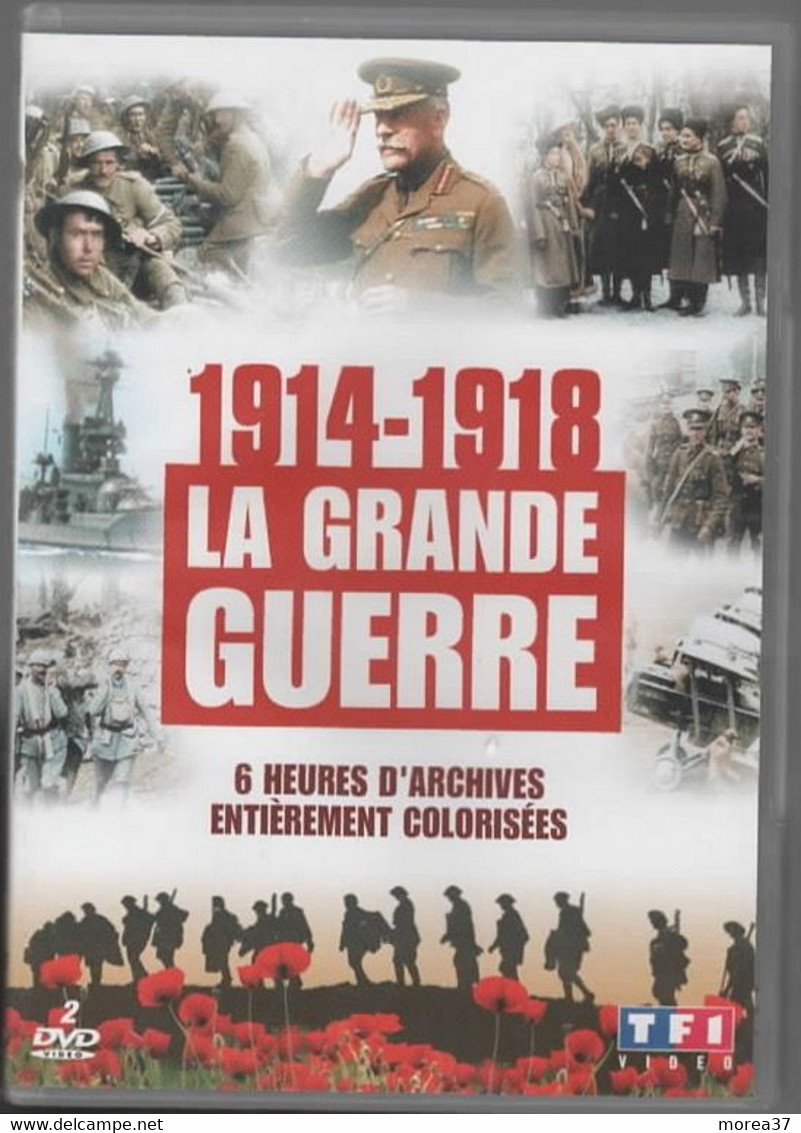 1914- 1918 LA GRANDE GUERRE   6 Heures D'archives Entièrement Colorisées  (2 DVDs)   C16 - Dokumentarfilme