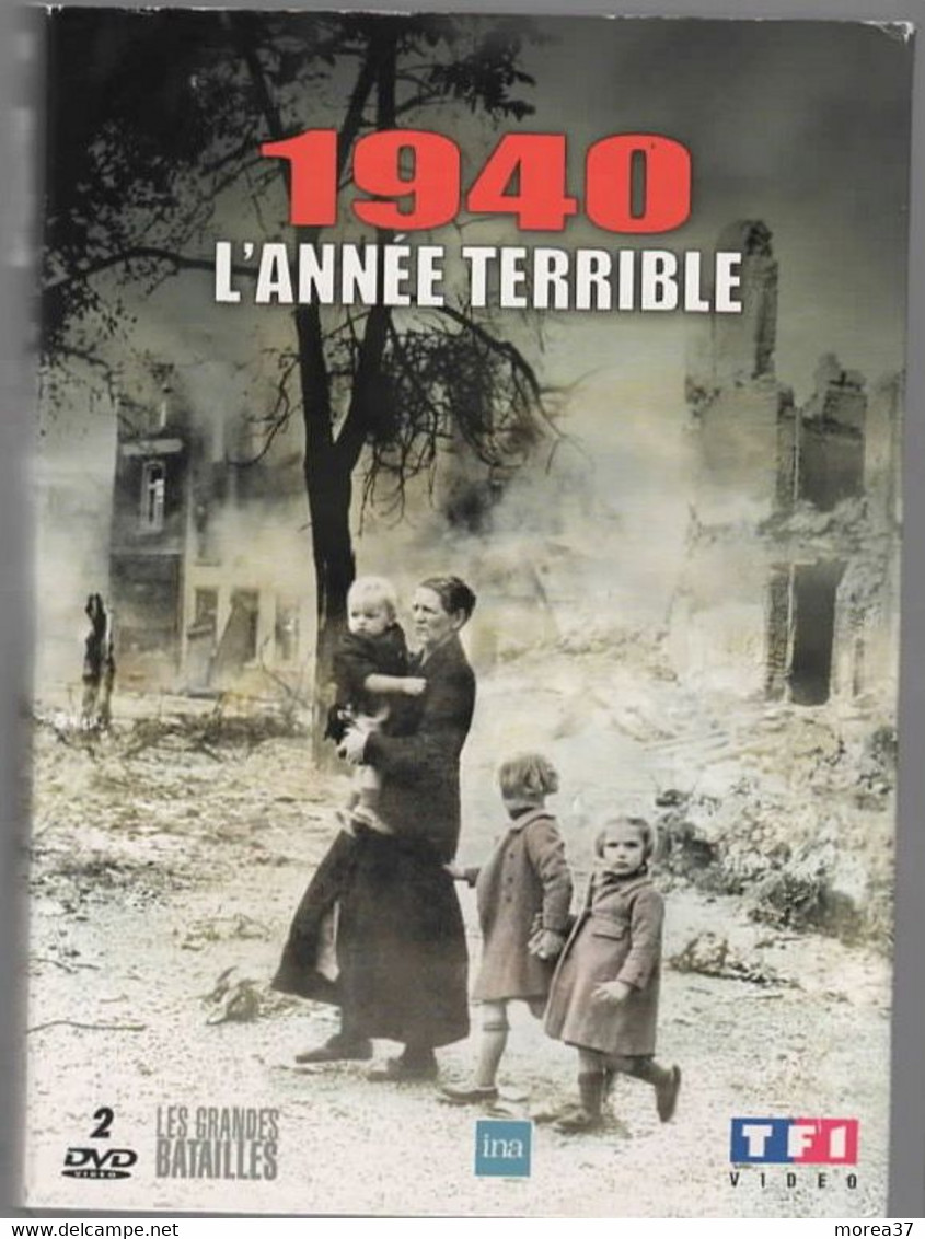 GUERRE   1940  L'ANNEE TERRIBLE  ( 2 DVDs)   C16 - Dokumentarfilme