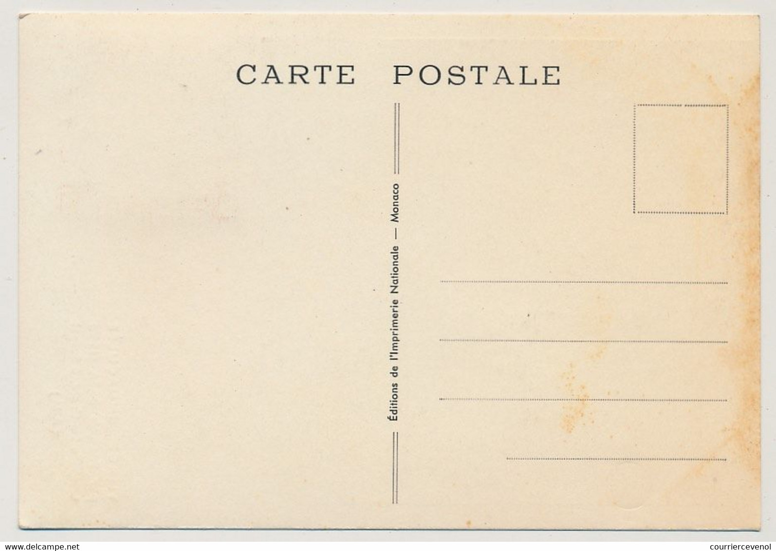 MONACO - Carte Maximum - 5F Vierge Immaculée Par François Bréa - Monaco A - 7/6/1955 - Maximumkarten (MC)