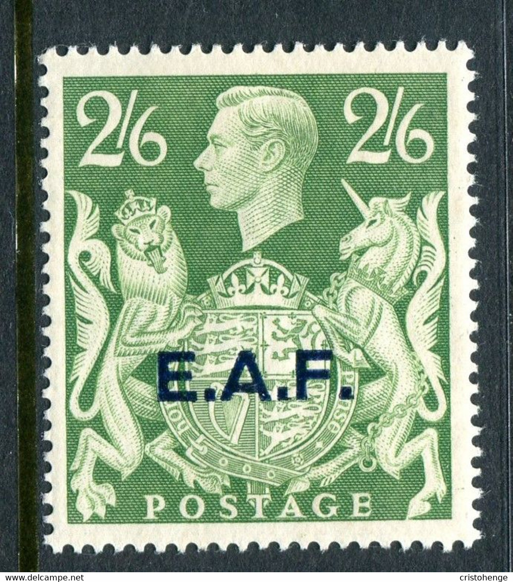 British Occ. Italian Colonies - Somalia - 1943-46 EAF - 2/6 Yellow-green HM (SG S9) - Somalië