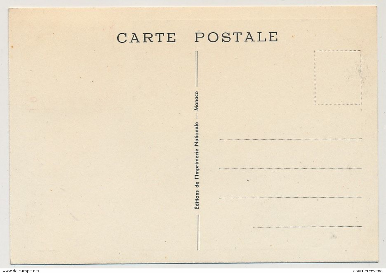 MONACO - Carte Maximum - 10F Piéta Dite Du "Curé Teste" Par Louis Bréa - Monaco A - 7/6/1955 - Cartas Máxima