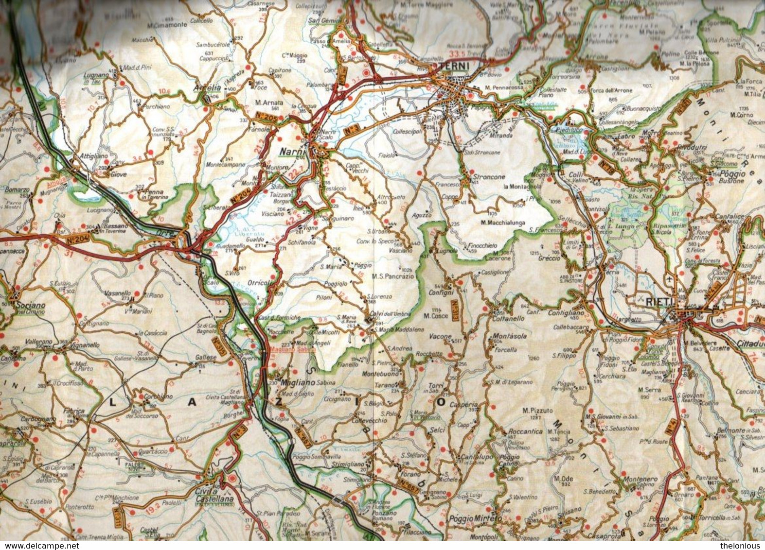 # Umbria - Carta Regionale 1:200.000 E Guida Turistica Con 12 Piante Di Città - Toerisme, Reizen