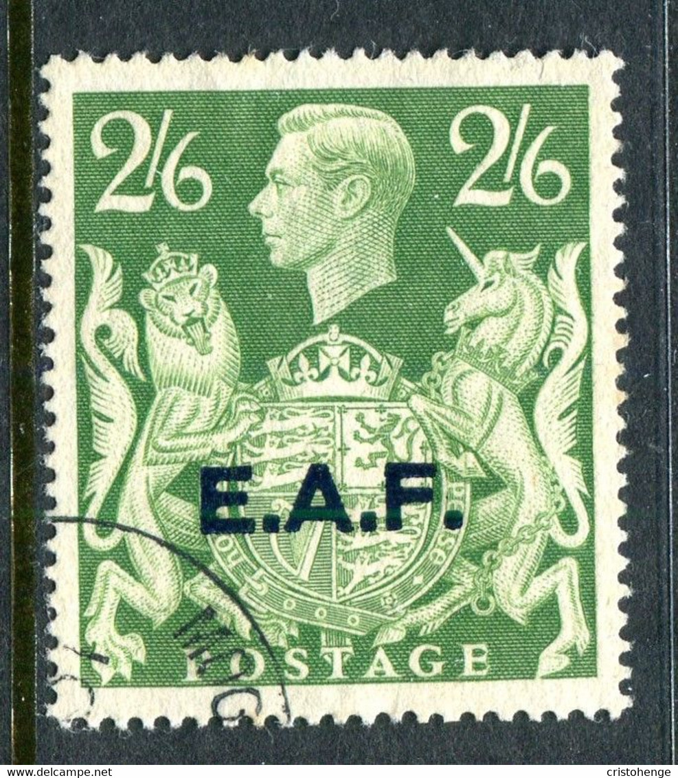 British Occ. Italian Colonies - Somalia - 1943-46 EAF - 2/6 Yellow-green Used (SG S9) - Somalië