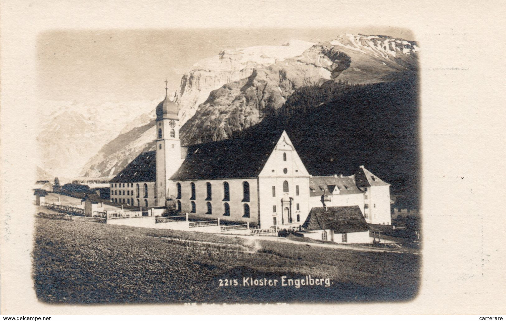 SUISSE,HELVETIA,SWISS,SWITZERLAND,SVIZZERA,SCHWEIZ,OBWALD,ENGELBERG,KLOSTER,RARE - Engelberg