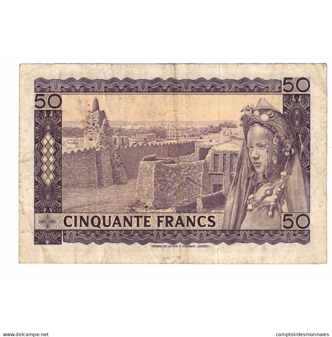 Billet, Mali, 50 Francs, 1960, 1960-09-22, KM:6a, TTB - Mali