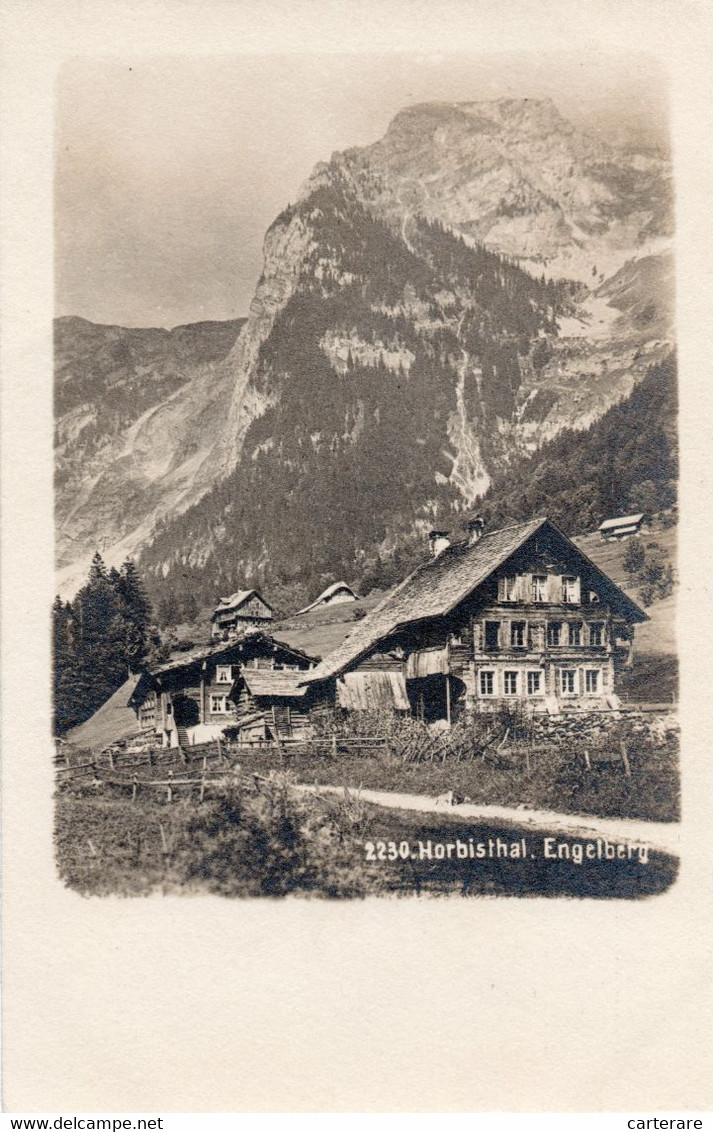 SUISSE,HELVETIA,SWISS,SWITZERLAND,SVIZZERA,SCHWEIZ,OBWALD,ENGELBERG,1900,HORBISTHAL,RARE - Engelberg